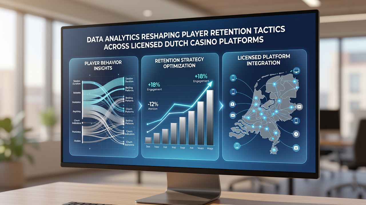 Visualisatie van retentiestrategieën met data-analyse in Nederlandse online casino's