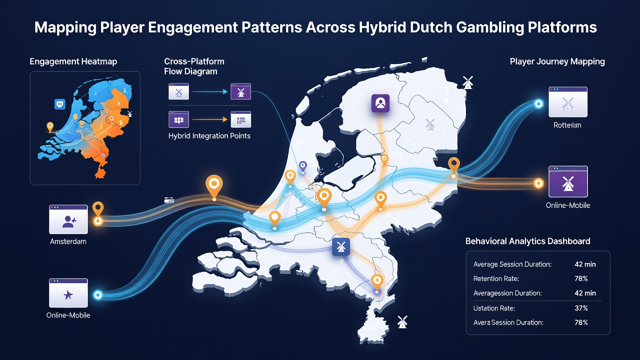 Interactieve dashboard weergave van engagement data op Nederlandse hybride gokplatforms