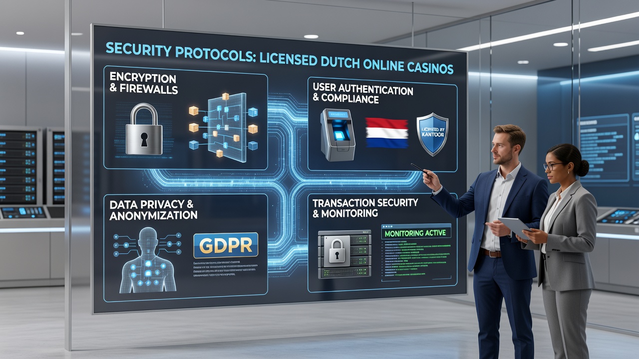 Data-encryptie en monitoring systemen in Nederlandse casino's
